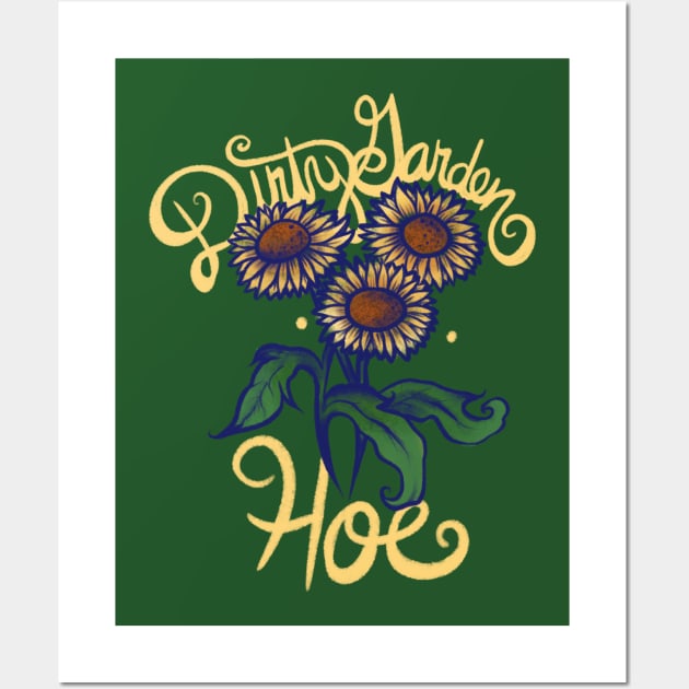 Dirty Garden HOE Wall Art by bubbsnugg